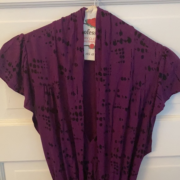 French Connection purple dress size 12 - Picture 3 of 6